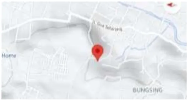 Gambar 2. Lokasi Perencanaan Dipo Glamping  (Sumber: google maps)