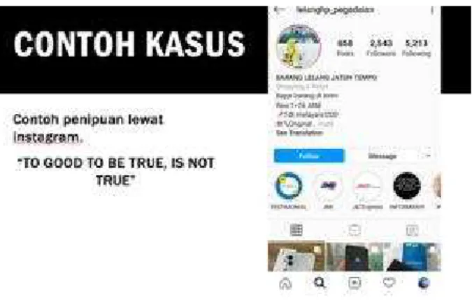 Gambar 5 : Contoh materi pelatihan. 