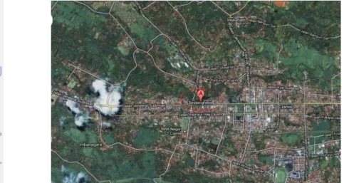 Gambar 19. Peta Lokasi Desa Tanjung Manggu, Sindangrasa,                                             Kabupaten Ciamis, Jawa Barat 