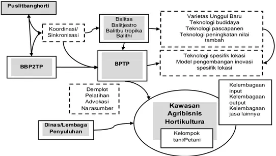 Gambar 1.  Diagram alir diseminasi inovasi dalam PKAH 