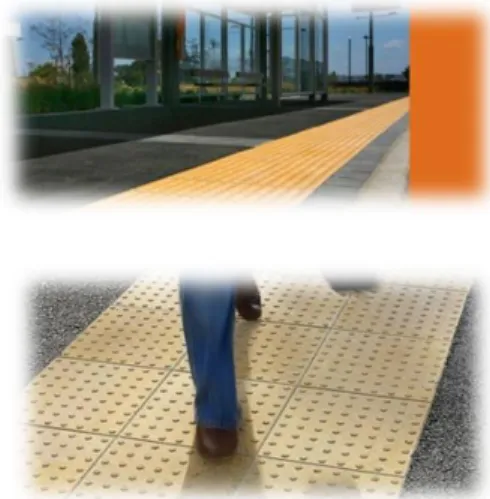 Gambar 37 tactile paving   ( Sumber : www.google.com )        