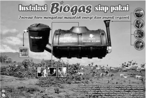Gambar 1. Instalasi Biogas