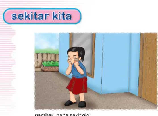 gambar  nana sakit gigi