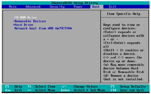 Gambar 3.6 Konfigurasi BIOS