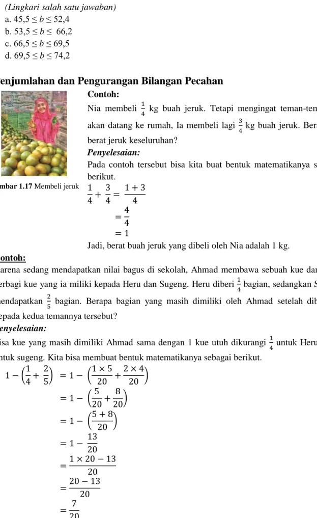 Gambar 1.17 Membeli jeruk 