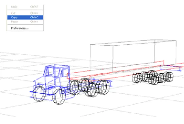 Gambar 2.3. Model Kendaraan Truck-Semi 