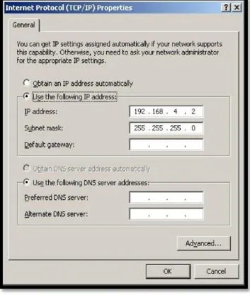 Gambar 25 Setting IP pada Server  