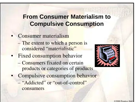Table 5.2  Sample Items from a Materialism Scale