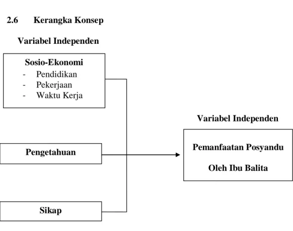 Gambar 2.1 Kerangka Konsep Penelitian 