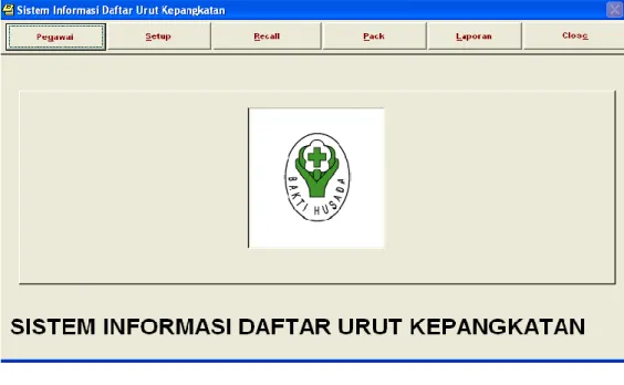 Gambar 2: Menu Utama 