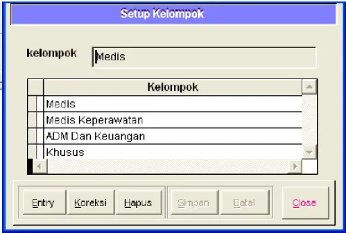 Gambar 5: Form Bagian  6.  Form Kelompok 