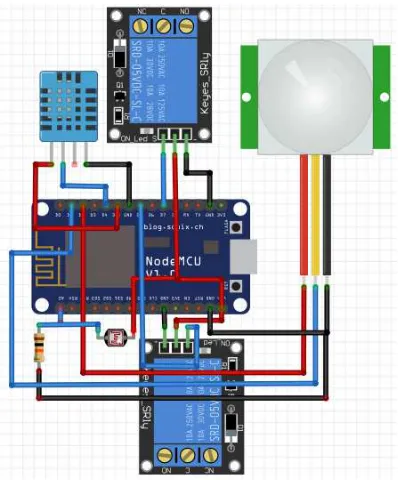 Gambar 9. Rangkaian Smart home dengan 