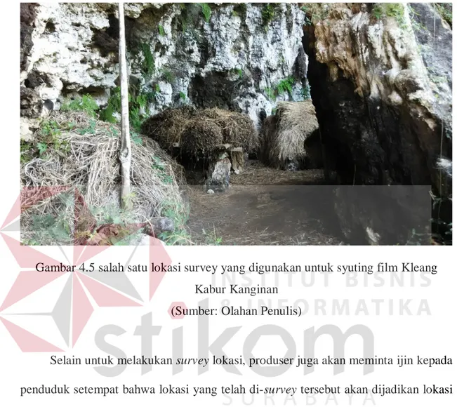 Gambar 4.5 salah satu lokasi survey yang digunakan untuk syuting film Kleang  Kabur Kanginan 