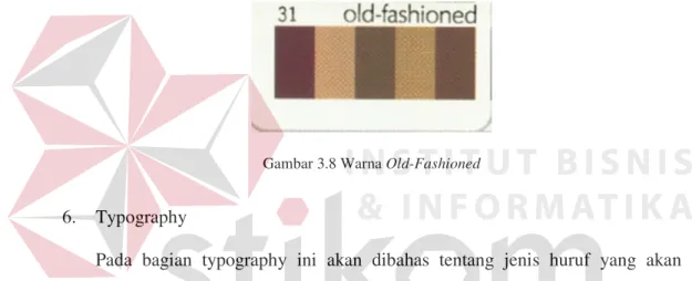 Gambar 3.8 Warna Old-Fashioned 