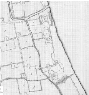 Gambar 3. Peta Kota Cirebon awal abad  ke-18 (Sumber: Atlas of Mutual Heritage  koleksi Universiteit Bibliotheek Leiden.) 