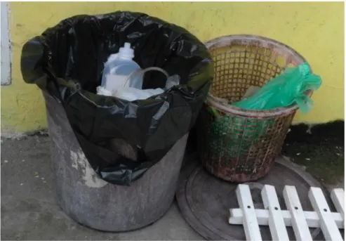 Gambar 5 Tempat Sampah Medis dan Non Medis