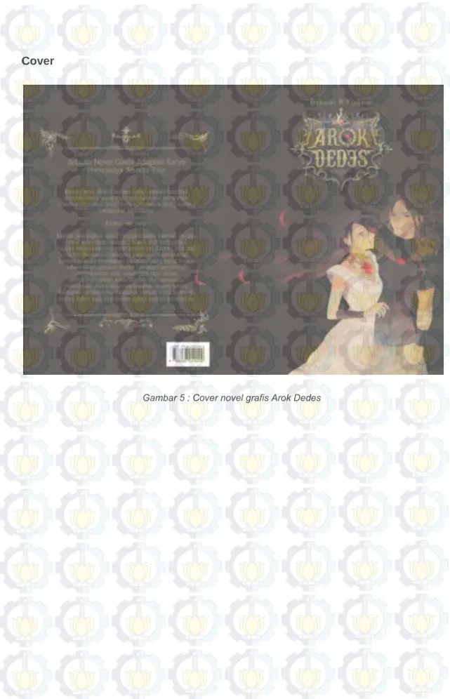 Gambar 5 : Cover novel grafis Arok Dedes 
