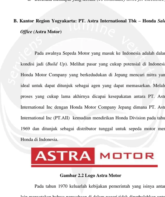 Gambar 2.2 Logo Astra Motor 