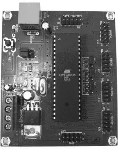 Gambar 3 Rangkaian frequency to voltage converter, penguat dan  sensor  