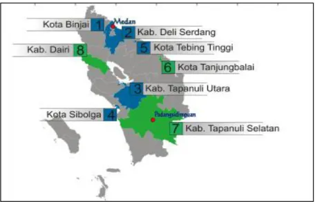 Gambar 2. DBE1 di Provinsi Sumatera Utara 