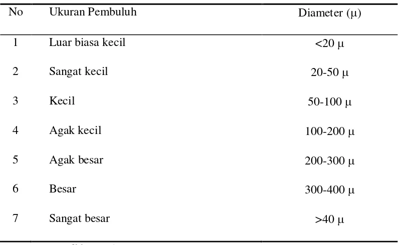 Tabel 1. Penggolongan Susunan Pembuluh 