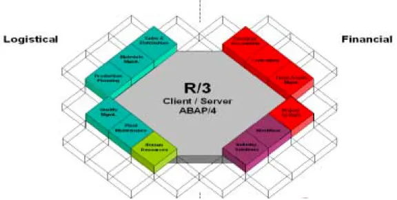Gambar 2.7 SAP R/3 Functional Module 8