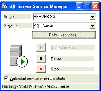 Gambar 2.6 SQL Server Service Manager 