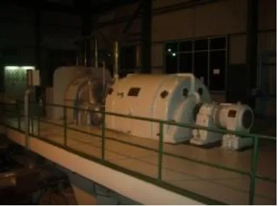 Gambar 3.  Steam Turbin Generator 
