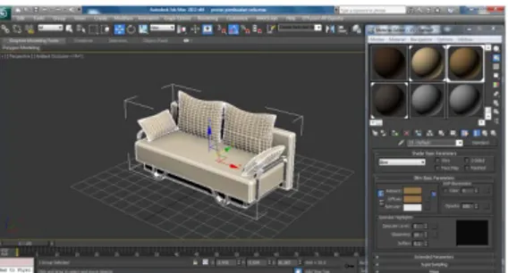 Gambar 7 dan gambar 8  memperlihatkan cara bagaimana  pembuatan  augmented reality  dengan  menggunakan SDK D’Fusion
