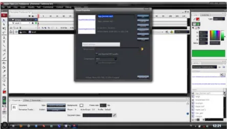 Gambar 4.7 Import Suara to library  