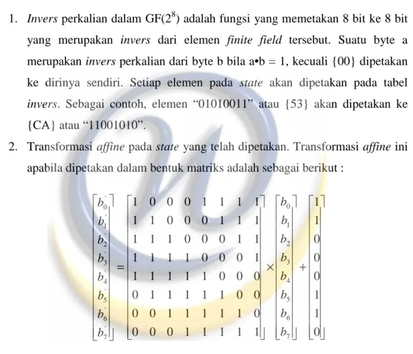 Gambar 2.3  Matriks affine[4] 