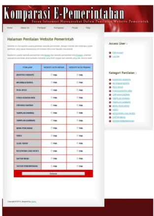 Gambar 6 Halaman Pendaftaran User 