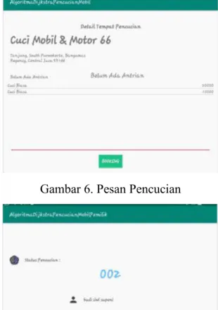 Gambar 8. Rute Terpendek C. Pengujian