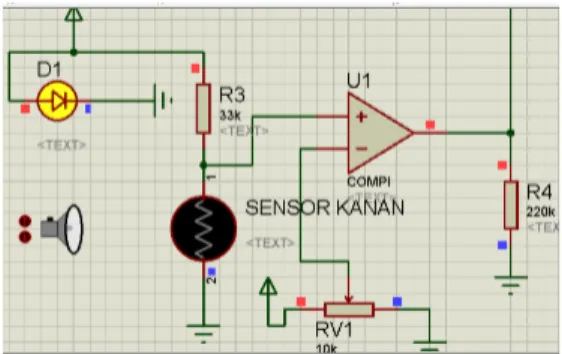 Gambar 6. Rangkaian Sensor 