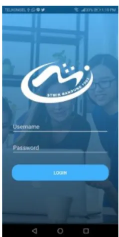Gambar 2.17 Tampilan Login 