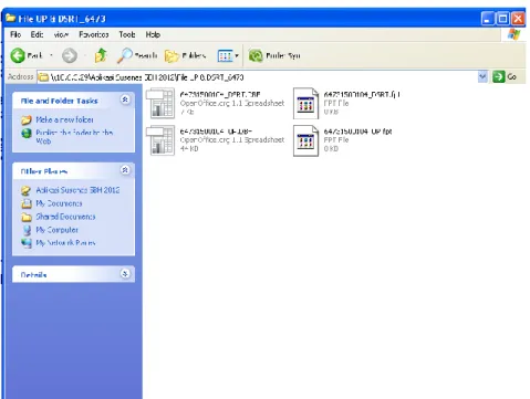 Gambar 34. Jendela pilih file DSRT 