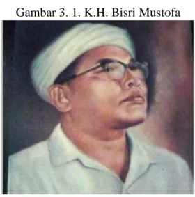 Gambar 3. 1. K.H. Bisri Mustofa 