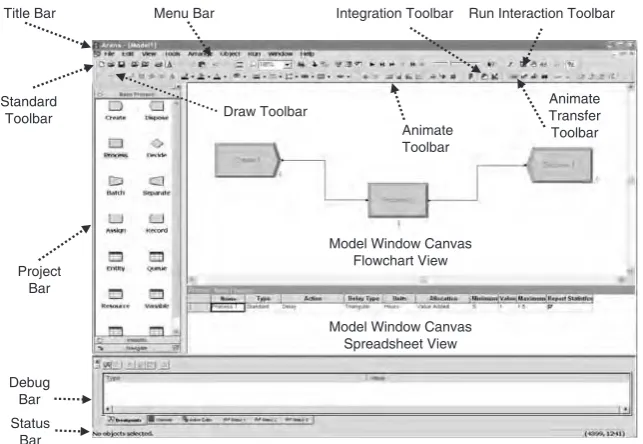 Figure 5.1The Arena home screen.