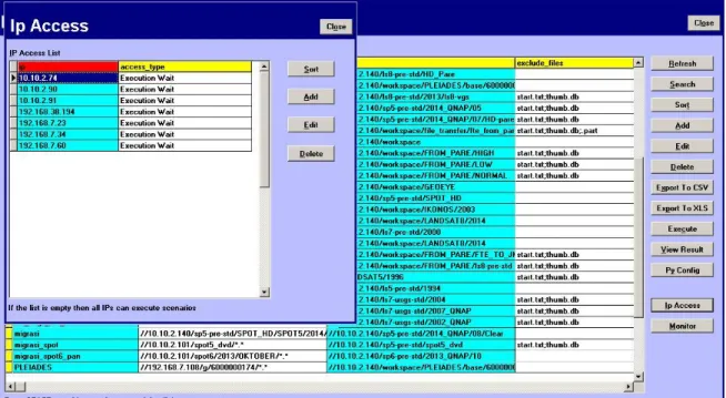 Gambar 2 Aplikasi migrasi dan registrasi multi user 