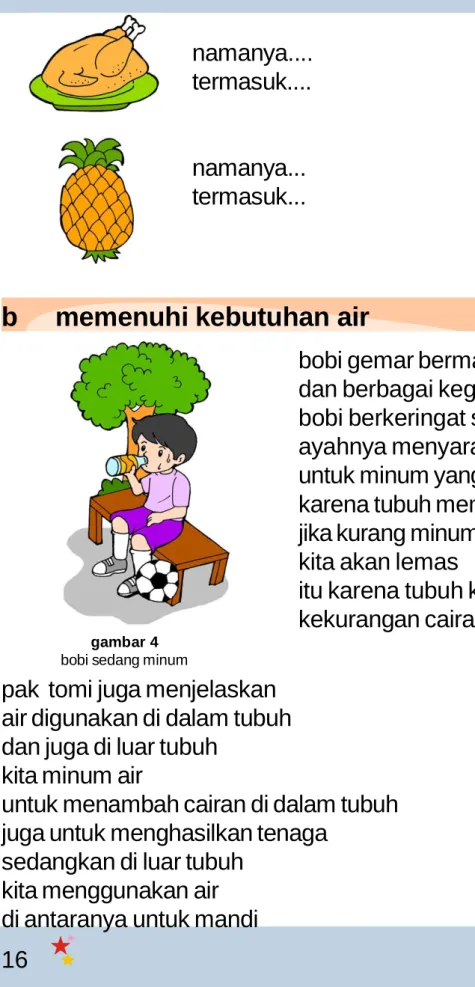 gambar 4 bobi sedang minum