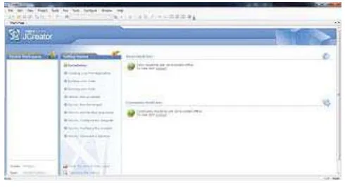 Gambar 4.19 JCreator Siap  Digunakan 