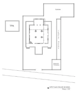 Gambar IV.11. Kondisi Eksisting Site Masjid Pincuran Gadang 
