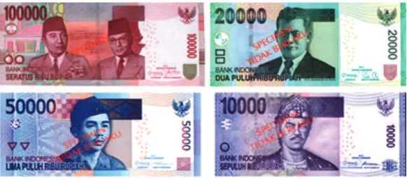 Gambar 3.3.  Uang Kertas