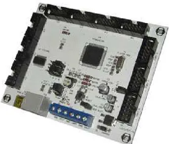 Gambar 6.Tata letak Mikrokontroler ATmega 128 L BMS 