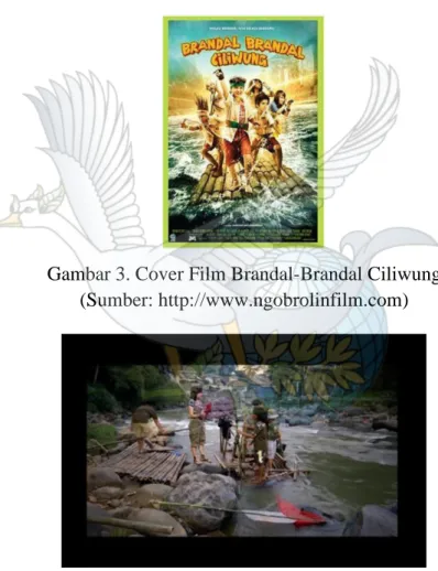 Gambar 3. Cover Film Brandal-Brandal Ciliwung  (Sumber: http://www.ngobrolinfilm.com) 