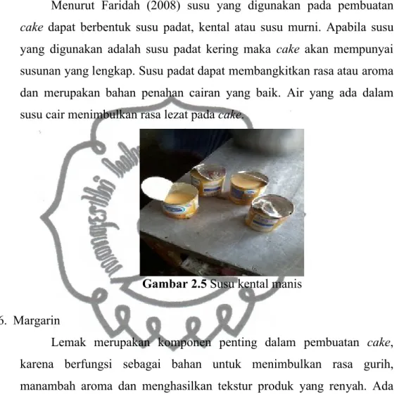 Gambar 2.5 Susu kental manis