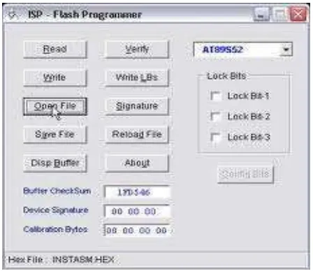 Gambar 2.4  ISP-Flash Programmer 3.a 
