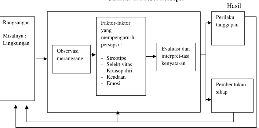 Gambar 1. Proses Persepsi  