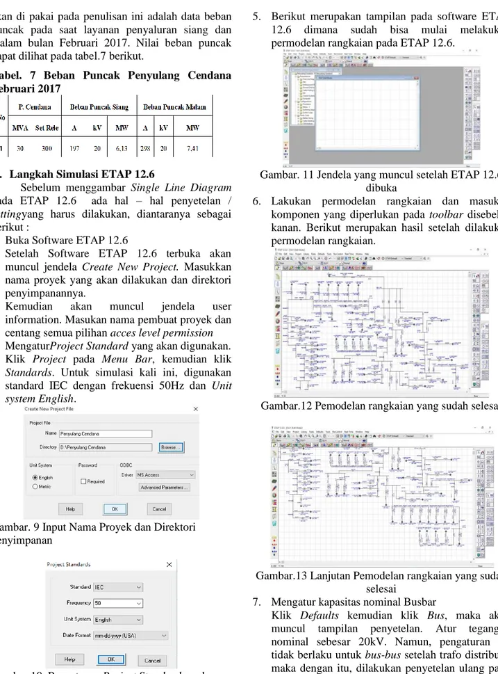 Gambar 10. Pengaturan Project Standards pada  ETAP 12.6 