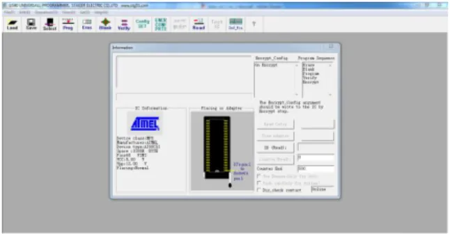 Gambar 12. Tampilan Utama Software Universal Programmer 